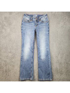 Women's Wrangler Retro Mae Mid Rise Bootcut Jean 27/3 x 32 Western Cowgirl 9MWZ